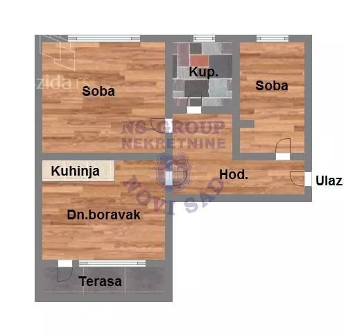 Dvoiposoban stan | 4zida