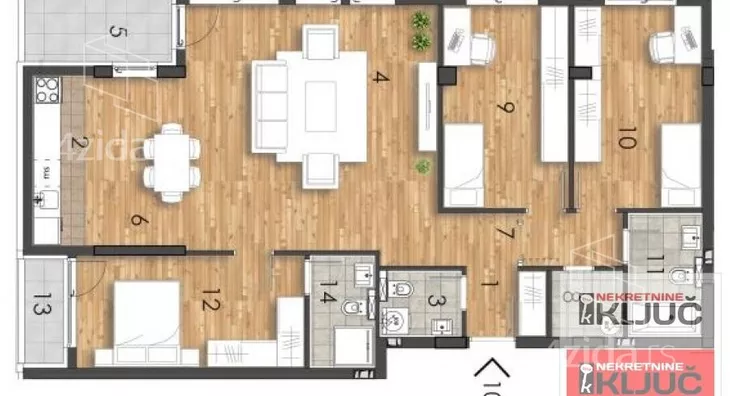 Četvorosoban stan | 4zida