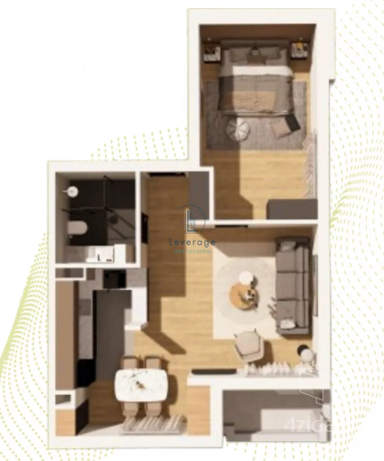 Dvoiposoban stan | 4zida