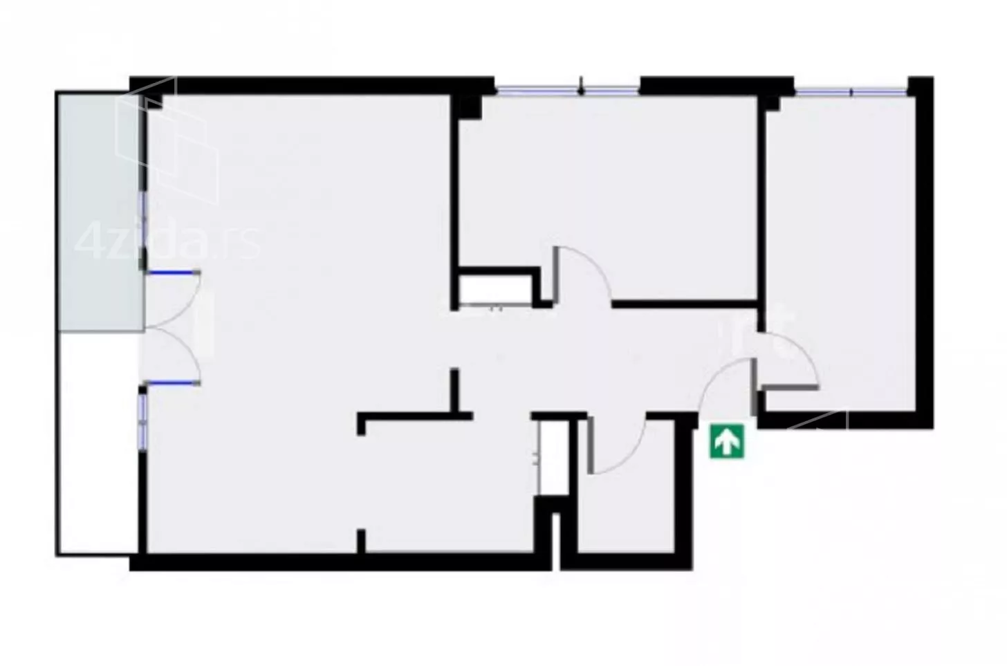 Dvoiposoban stan | 4zida