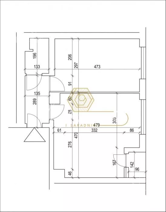 Jednoiposoban stan | 4zida