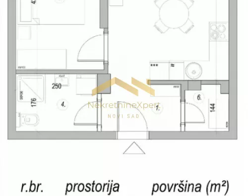 Dvosoban stan | 4zida