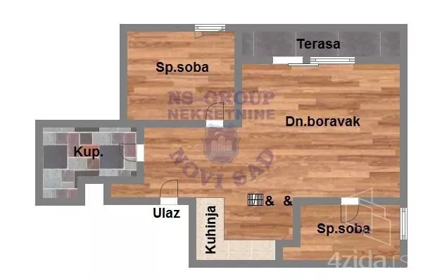 Dvoiposoban stan | 4zida