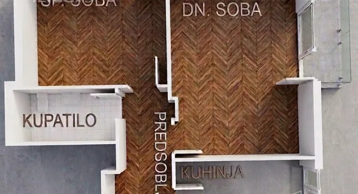 Dvosoban stan | 4zida