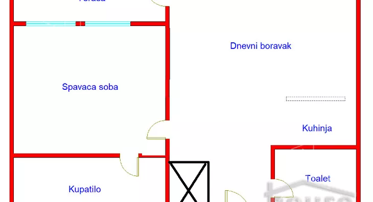 Dvosoban stan | 4zida