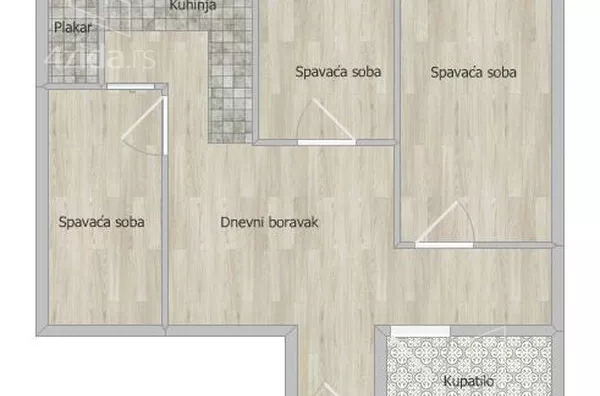 Troiposoban stan | 4zida