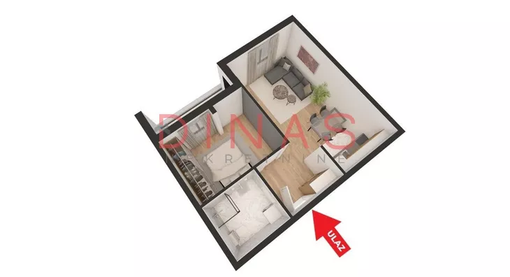 Dvosoban stan | 4zida