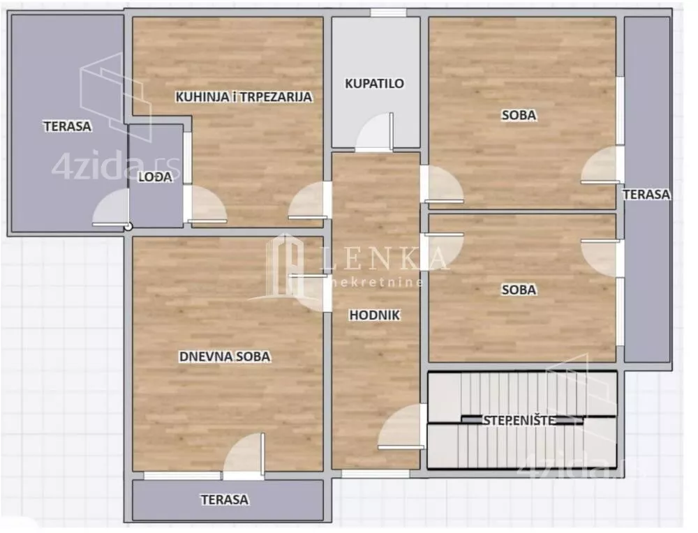 Trosoban stan | 4zida