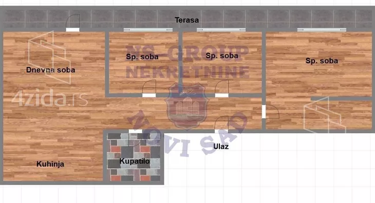 Četvorosoban stan | 4zida