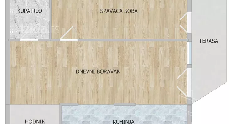 Dvosoban stan | 4zida