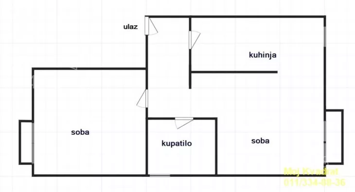 Dvosoban stan | 4zida