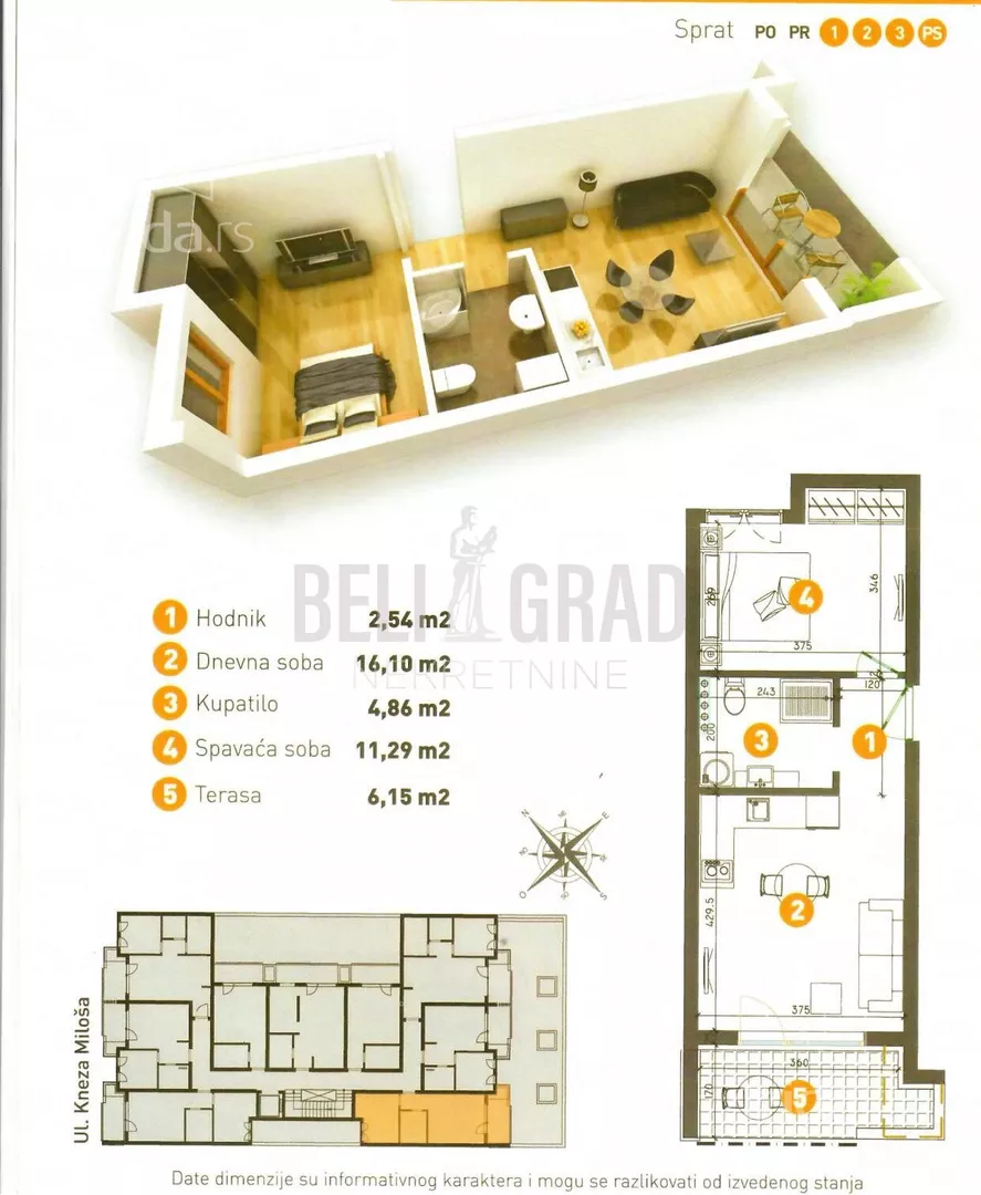 Dvosoban stan | 4zida