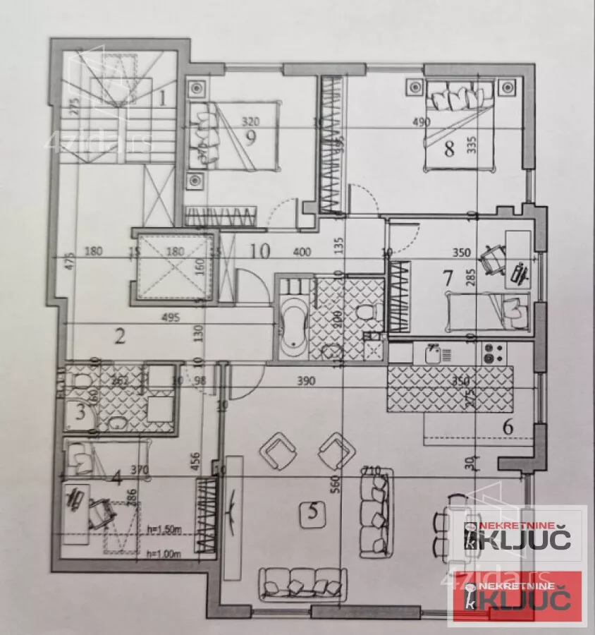 Petosoban stan | 4zida