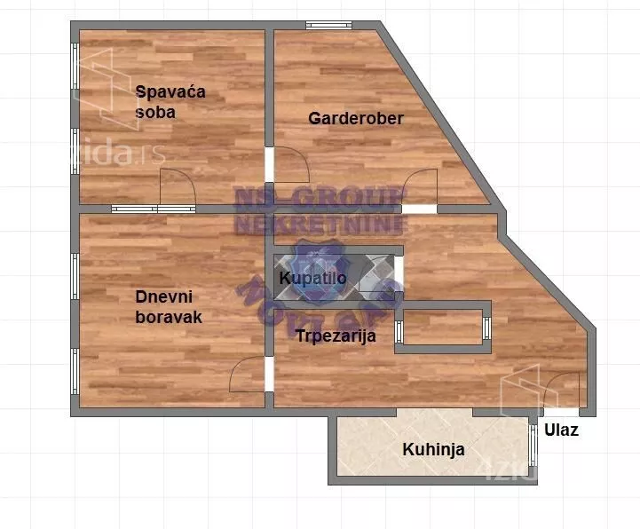 Trosoban stan | 4zida
