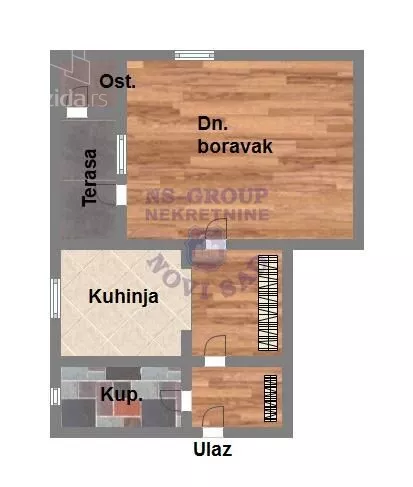 Jednosoban stan | 4zida