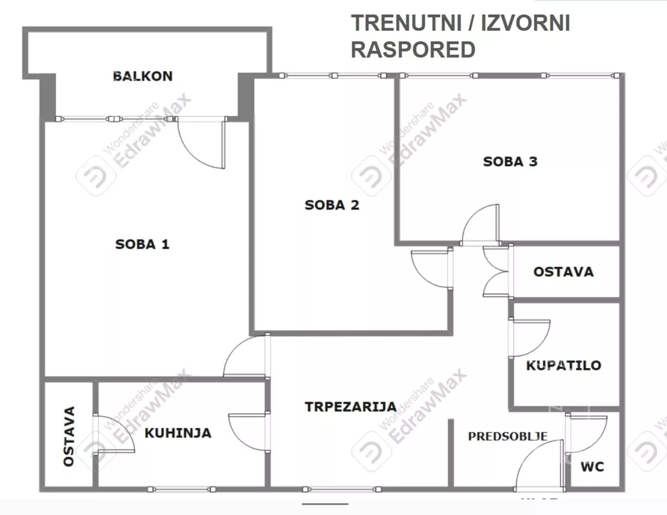 Trosoban stan | 4zida