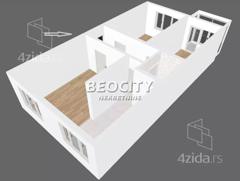 Trosoban stan | 4zida