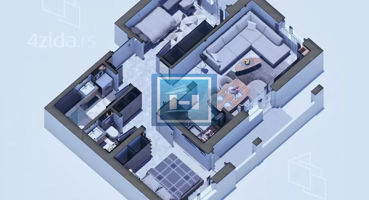 Dvosoban stan | 4zida