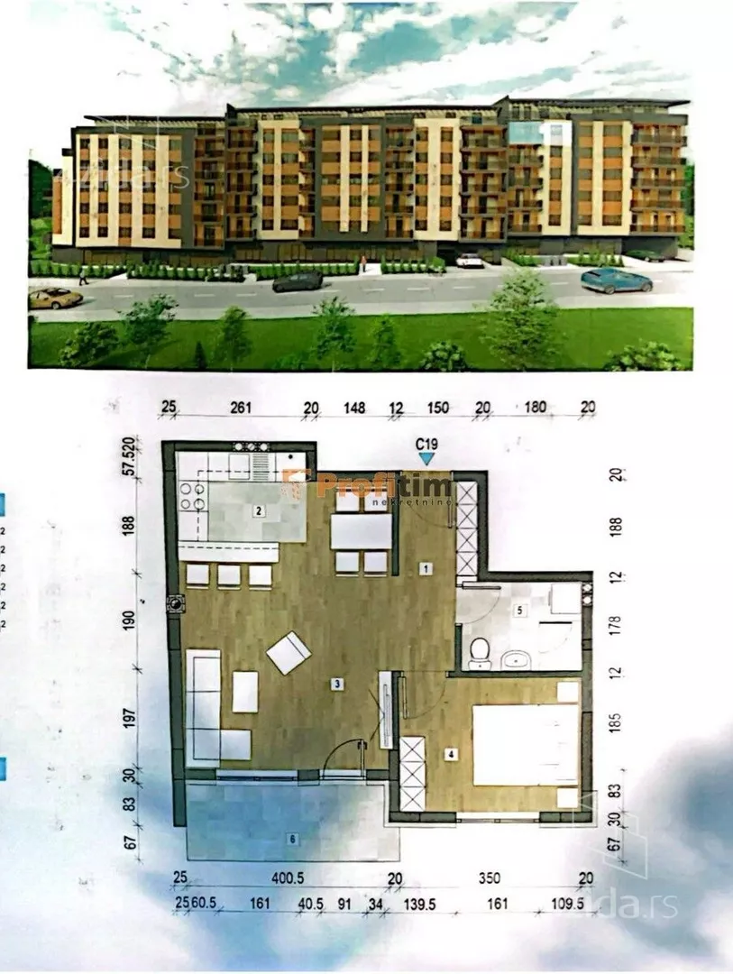 Dvosoban stan | 4zida