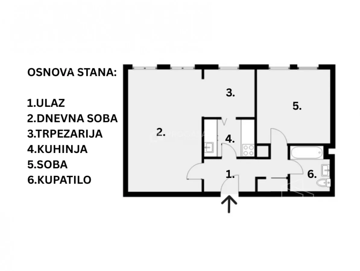 Dvosoban stan | 4zida