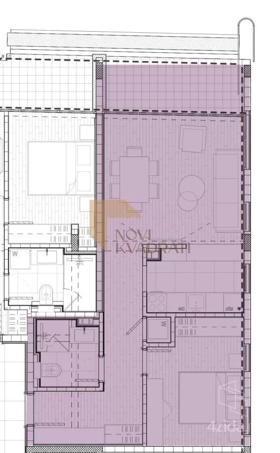 Dvosoban stan | 4zida