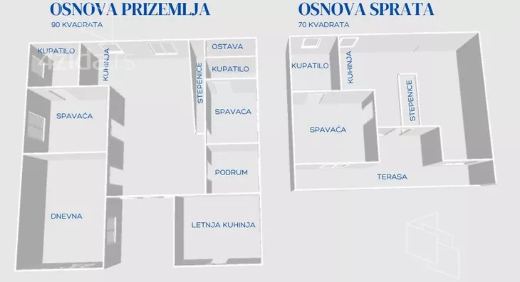 2-etažna kuća | 4zida