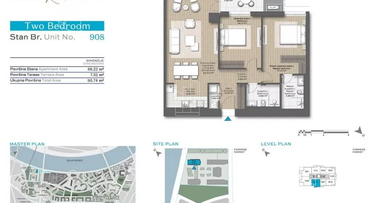 Trosoban stan | 4zida