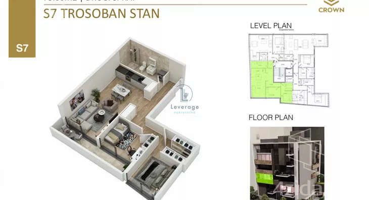 Trosoban stan | 4zida