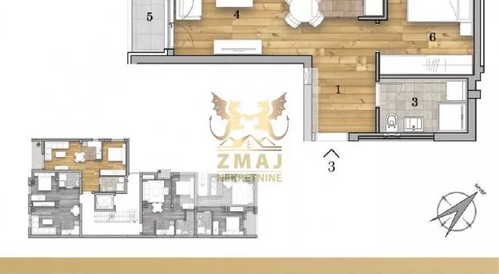 Dvosoban stan | 4zida