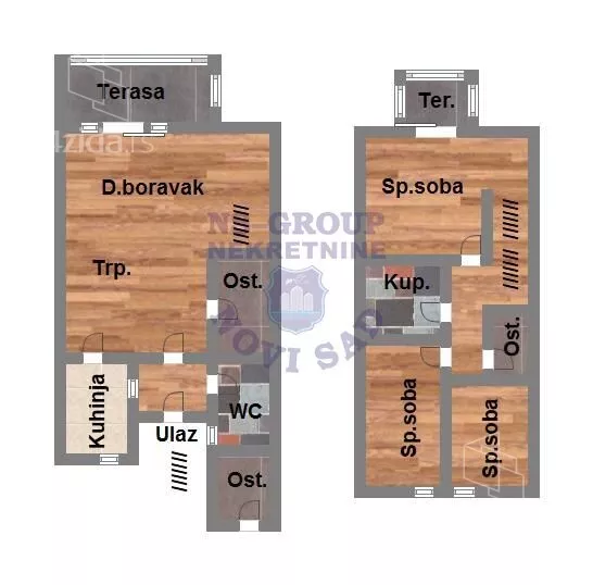 2-etažna kuća | 4zida