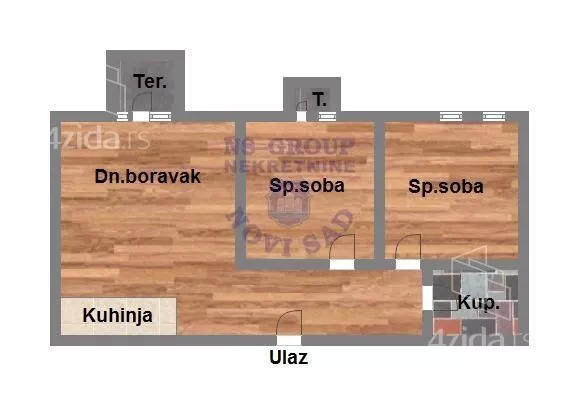 Trosoban stan | 4zida