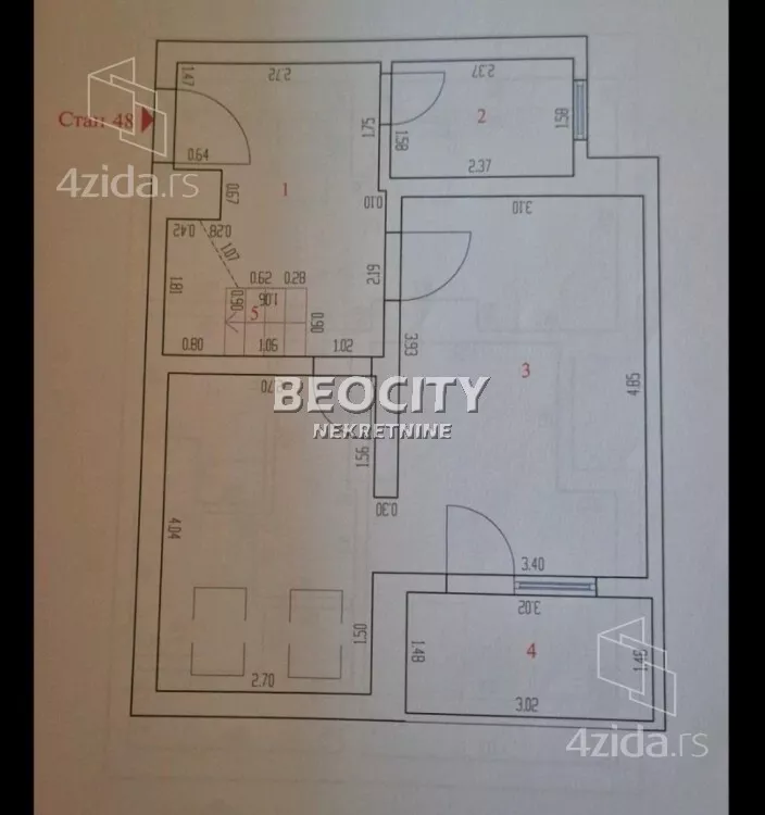 Trosoban stan | 4zida