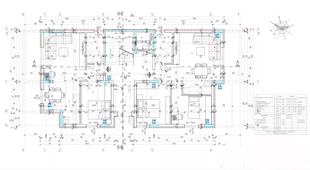 Dvoiposoban stan | 4zida