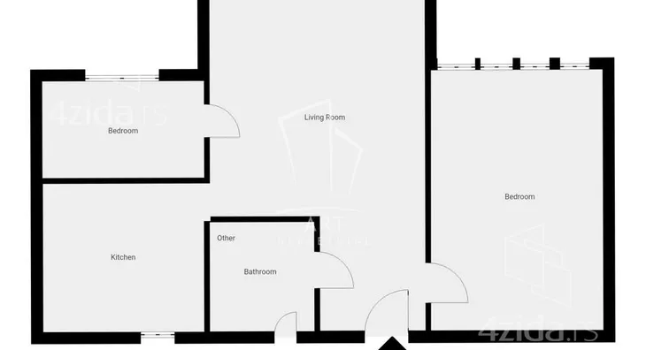 Trosoban stan | 4zida