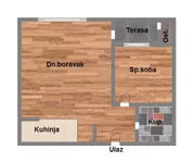 Jednoiposoban stan | 4zida