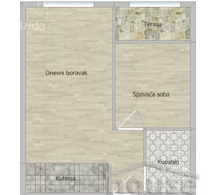 Jednoiposoban stan | 4zida