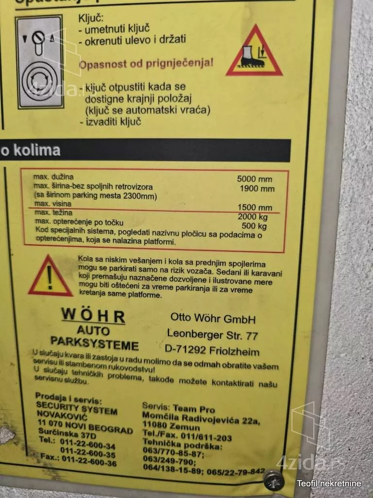 Garaža/Parking | 4zida