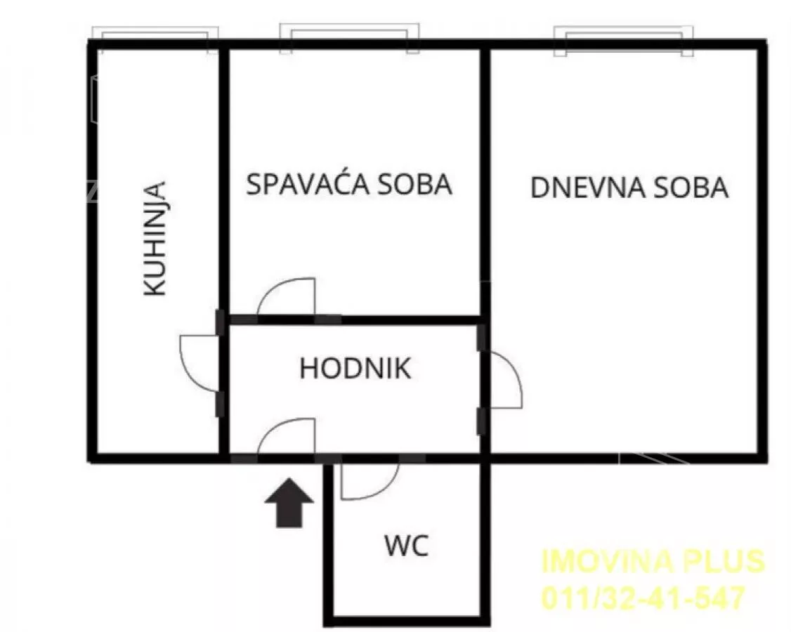 Dvosoban stan | 4zida
