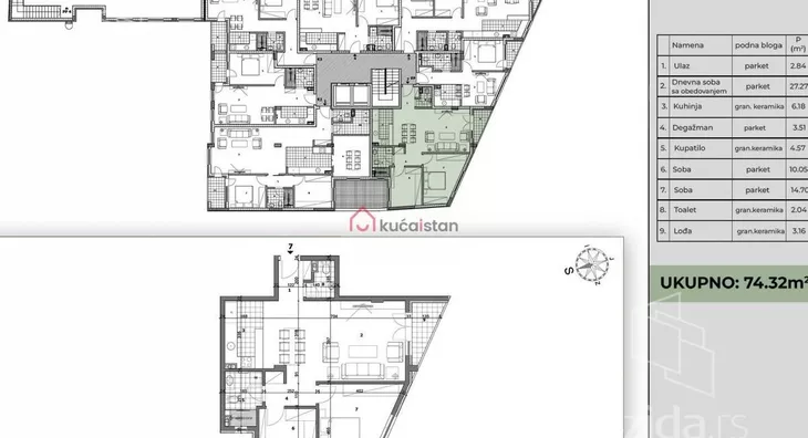 Trosoban stan | 4zida