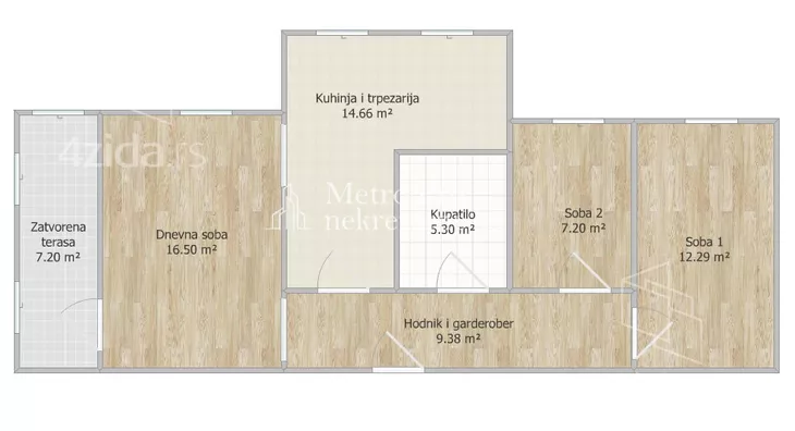 Dvoiposoban stan | 4zida