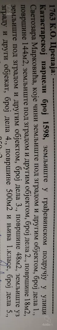 1-etažna kuća | 4zida