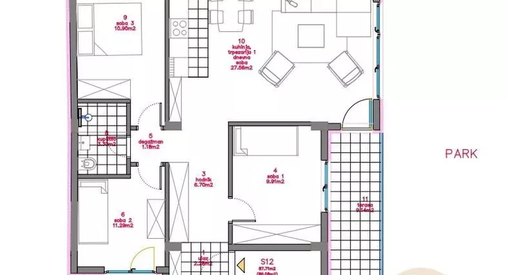 Četvorosoban stan | 4zida