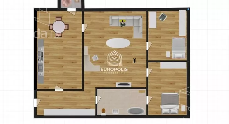 Trosoban stan | 4zida