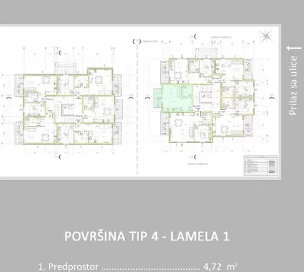 Jednosoban stan | 4zida