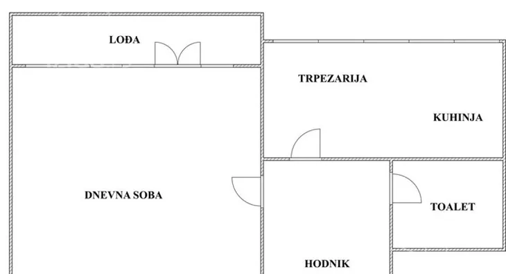 Jednoiposoban stan | 4zida