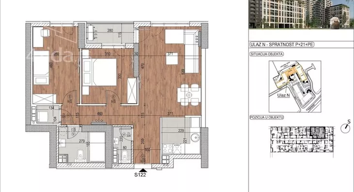 Trosoban stan | 4zida