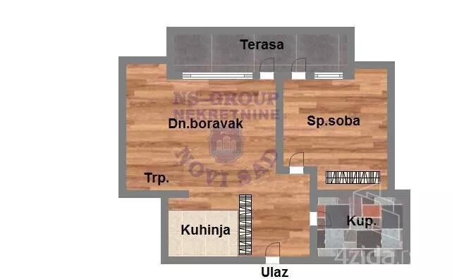 Dvosoban stan | 4zida