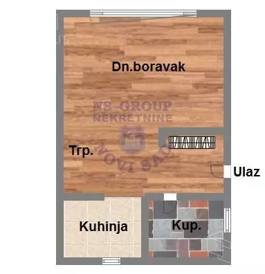 Jednosoban stan | 4zida