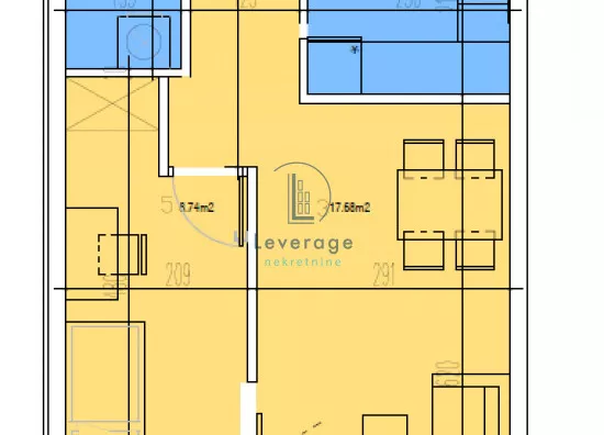 Dvosoban stan | 4zida