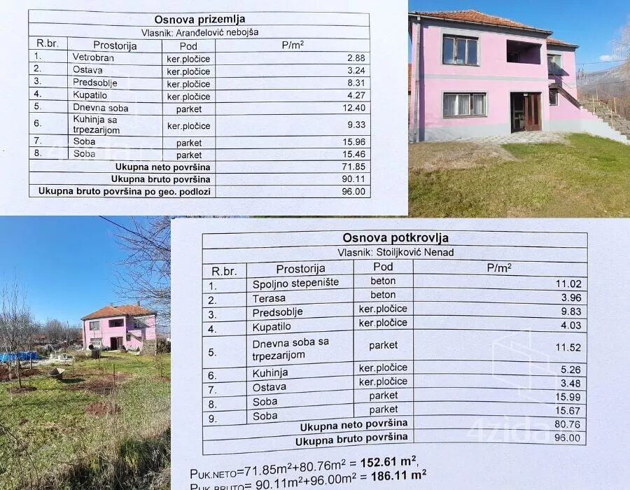 2-etažna kuća | 4zida